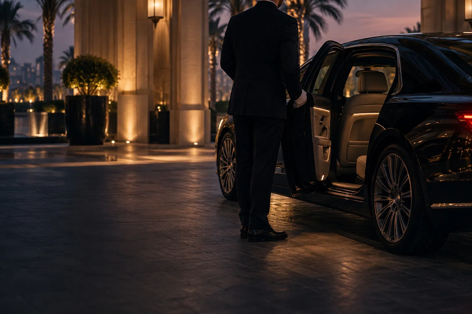 Private Chauffeurs, arranged by MIG Premium